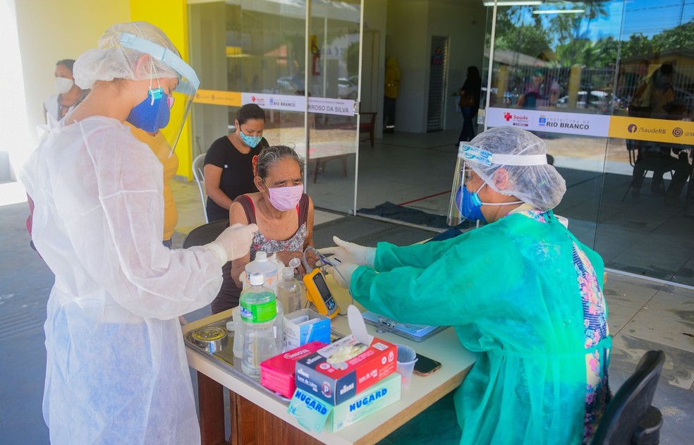 Casos de Covid-19 ultrapassam os 20 mil e doença faz 539 vítimas fatais no Acre  — Foto: Asscom/PMRB