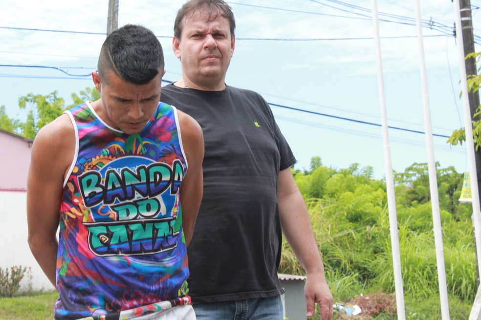 Delciney foi preso nesta quinta-feira â€” Foto: Eliana Nascimento