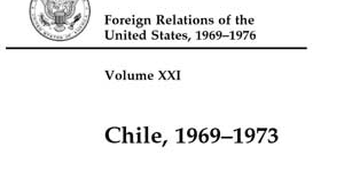 G1 – EE.UU. publica documentos sobre Chile durante el gobierno de Allende
