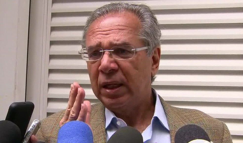 Paulo Guedes, economista do governo Jair Bolsonaro — Foto: Reprodução/TV Globo