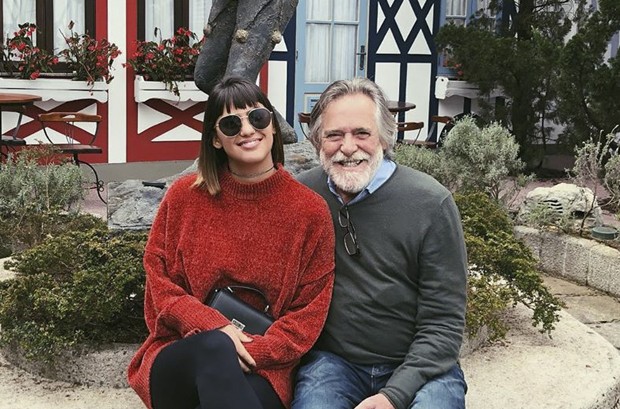 Carol Junger e Zé de Abreu (Foto: Reprodução/Instagram)