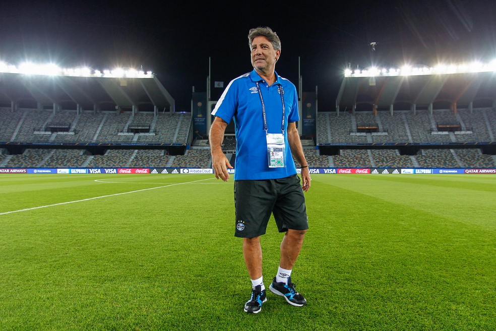 Renato Portaluppi deve permanecer no Grêmio em 2018 (Foto: Lucas Uebel / Grêmio, DVG)