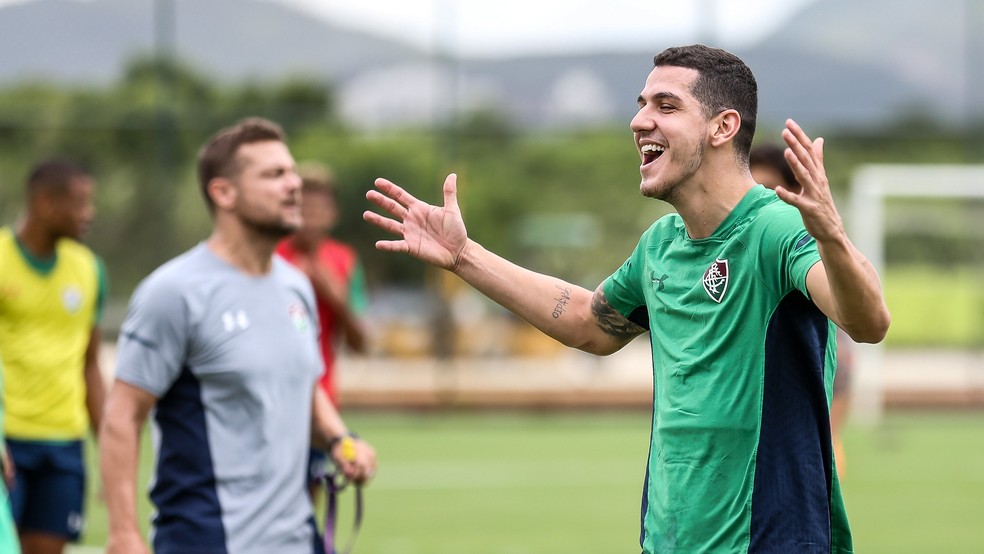 Nino, zagueiro do Fluminense — Foto: Lucas Merçon