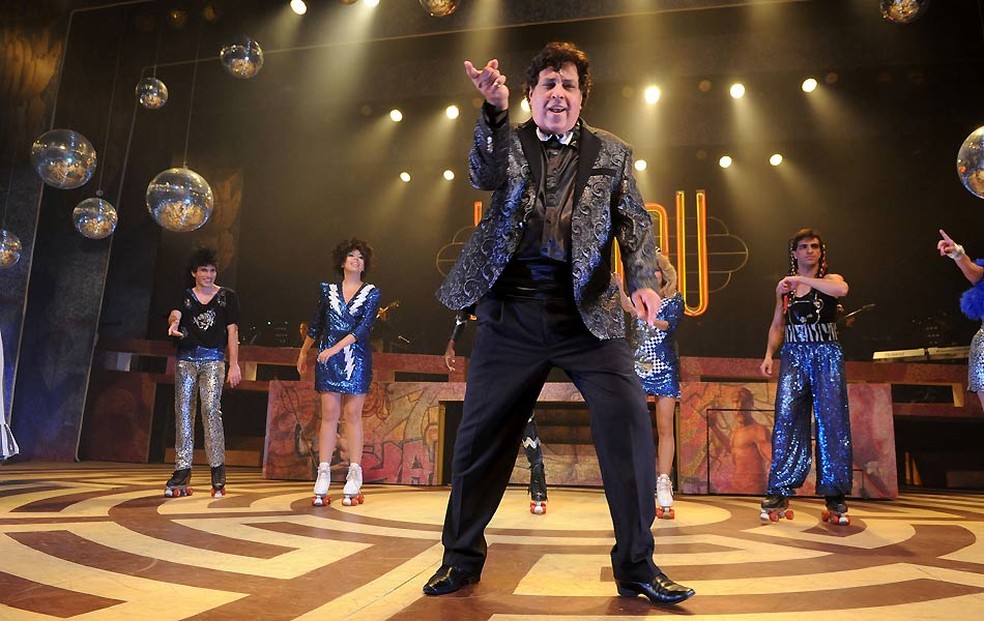 O cantor Sidney Magal se apresenta na XYZ (Foto: Alexandre Durão/G1)