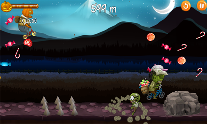Cheasing Zombies é um divertido game de corrida e aventura para Windows Phone (Foto: Divulgação/Windows Phone Store)