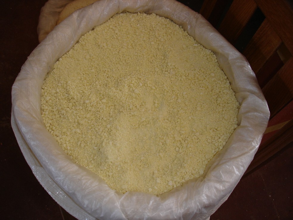 Saca de 50Kg de farinha de madioca custa em Guajará-Mirim R$190,00 (Foto: Divulgação/Embrapa)
