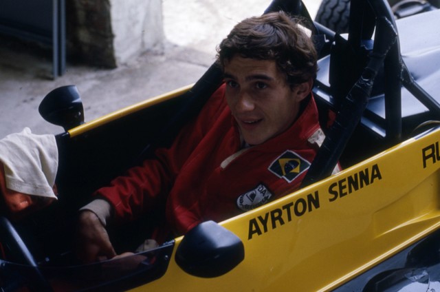 Ayrton Senna em 1982 (Foto: Editora Globo)