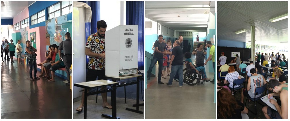 EleiÃ§Ãµes em SÃ£o Carlos, Araraquara e Rio Claro â Foto: Samuel Pancher/G1, ThaynÃ¡ Cunha/G1 e MaurÃ­cio Duch/G1