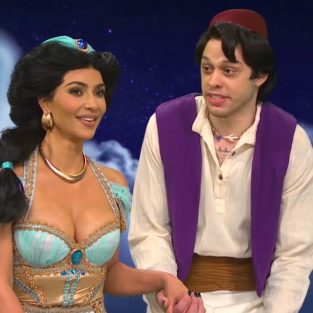 Kim e Pete no SNL (Foto: Reprodução)