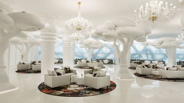 Novo hotel de luxo no Catar surpreende com visual excêntrico (Foto: Divulgação)