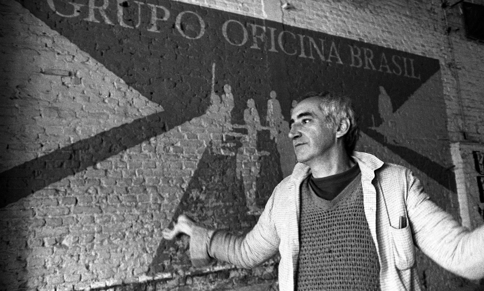 José Celso Martinez Corrêa, o Zé Celso, o principal diretor do Teatro Oficina, em 1983 — Foto: Antonio Carlos Piccino / Agência O Globo