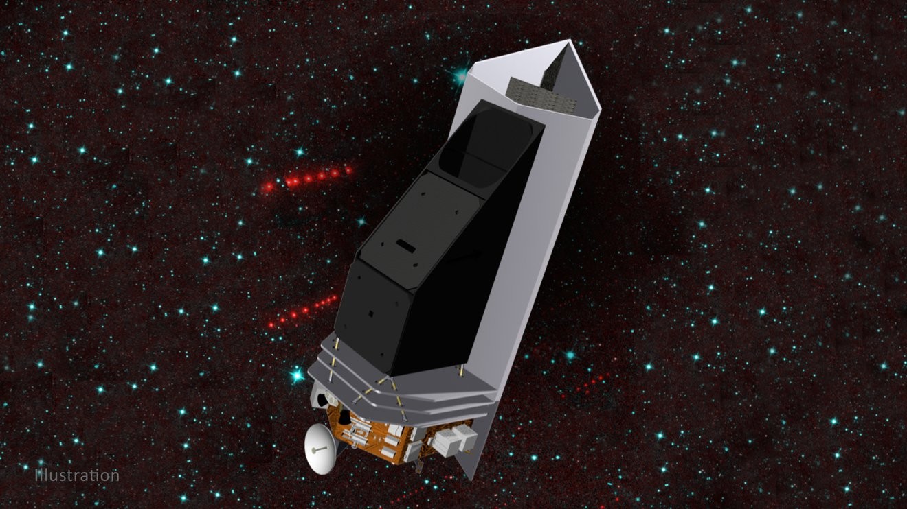 Telescópio espacial infravermelho Near-Earth Object Surveyor (NEO Surveyor) poderá proteger a Terra de asteroides (Foto: Nasa / JPL-Caltech)