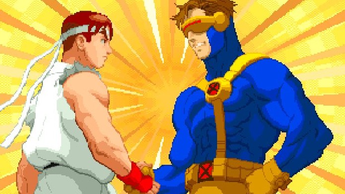 Street Fighter já enfrentou muitas séries diferentes em seus crossovers (Foto: Reprodução/GamesRadar)