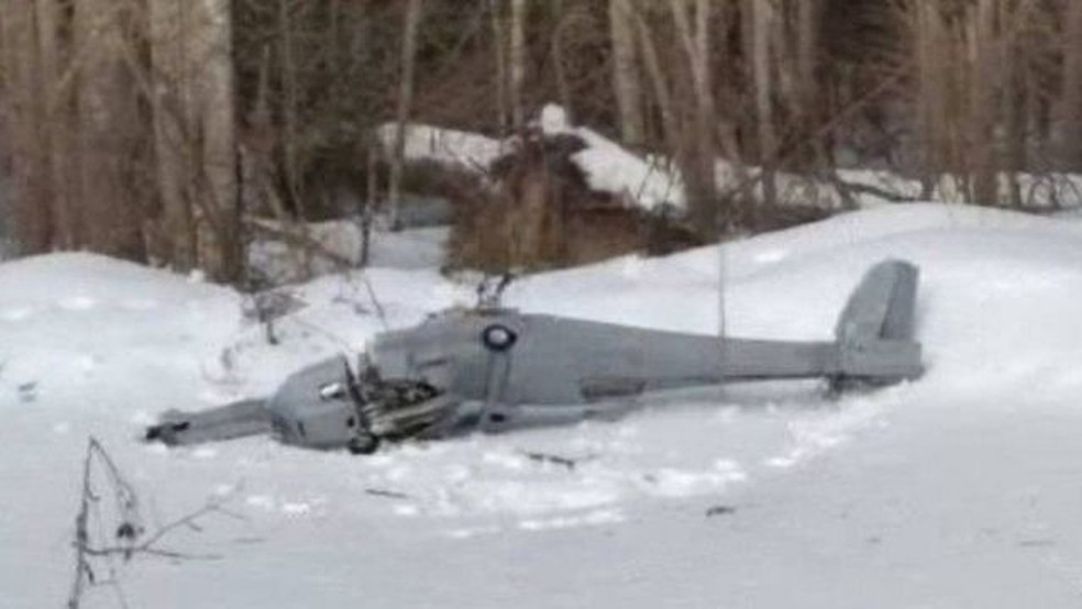Imagem parece ser de um drone UJ-22 fabricado na Ucrnia — Foto: ANTON GERASHCHENKO/via BBC