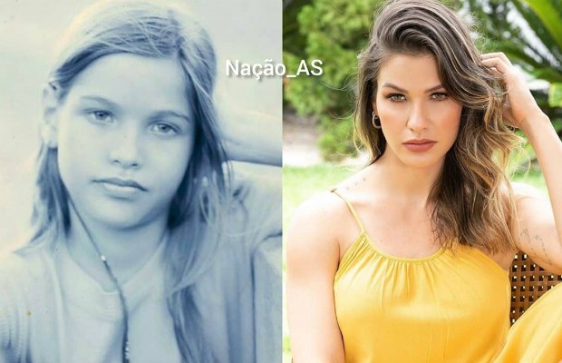 Andressa Suita: antes e depois (Foto: Reprodução / Instagram)