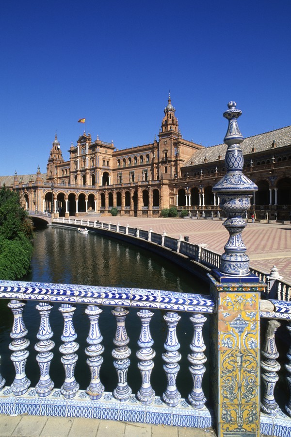 Spain, Andalusia, Sevilla, Plaza de Espana, (Foto: Getty Images)
