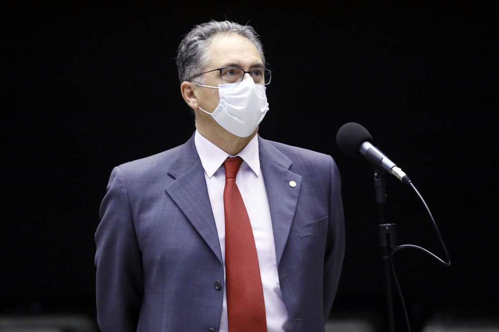 O deputado federal Carlos Zarattini (PT), em foto de agosto de 2020. — Foto: Najara Araujo/Câmara dos Deputados