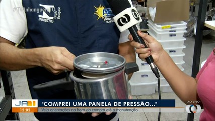 Saiba quais cuidados é preciso ter na hora de manusear a panela de pressão