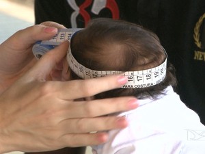 Quadro 'Meu Bebê' mostra importância do tratamento de crianças com microcefalia (Foto: Reprodução/TV Mirante)