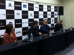 Tony Ramos fala sobre filme 'Getúlio' durante evento em São Paulo (Foto: Letícia Mendes/G1)