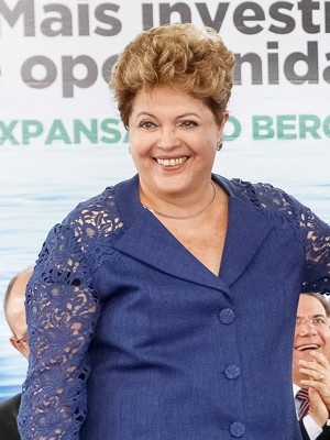 Dilma participa de inauguração de setor no porto de São Francisco do Sul, em Santa Catarina  (Foto: Roberto Stuckert Filho/PR)