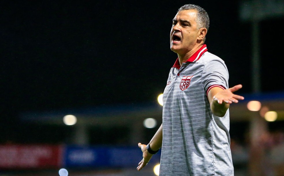 Marcelo Chamusc atrabalhou no CRB em 2019 — Foto: Ailton Cruz/Gazeta de Alagoas