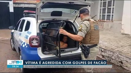 Suspeito de agredir mulher com facão em Gurupi é preso