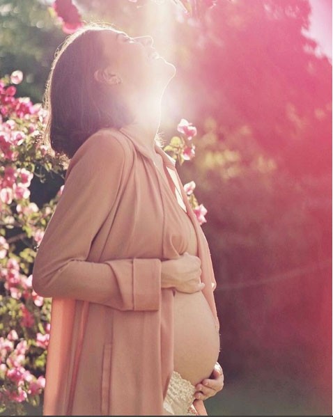 Monica Benini está à espera de seu primeiro filho, Otto (Foto: Reprodução - Instagram)