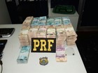 Mais de R$ 876 mil são encontrados em fundo falso de veículo no Paraná