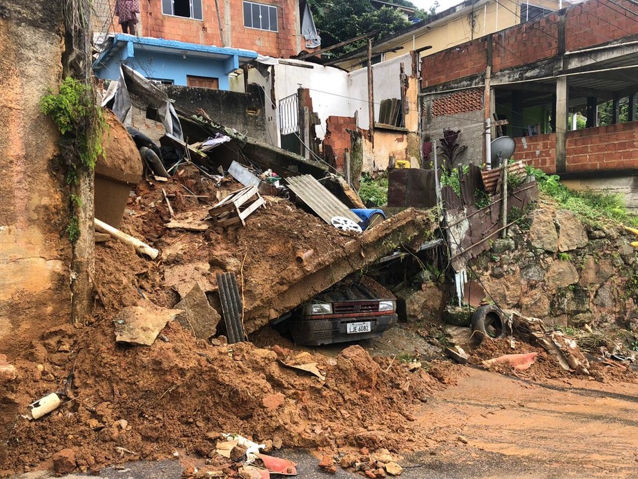 Sobe o nÃºmero de ocorrÃªncias relacionadas à chuva em Petrópolis, no RJ | Região Serrana | G1