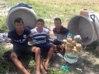 Três jovens são presos enterrando 10 kg de maconha em quintal no Piauí