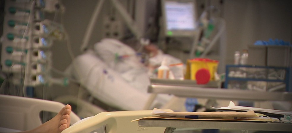 Leito de UTI no DF em imagem de arquivo — Foto: TV Globo / Reprodução