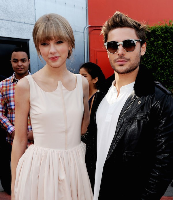 A cantora Taylor Swift e o ator Zac Efron (Foto: Getty Images)