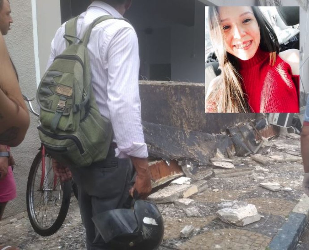 K&eacute;sia C&acirc;ndido morreu ap&oacute;s ser atingida por marquise de shopping &mdash; Foto: Arquivo Pessoal 