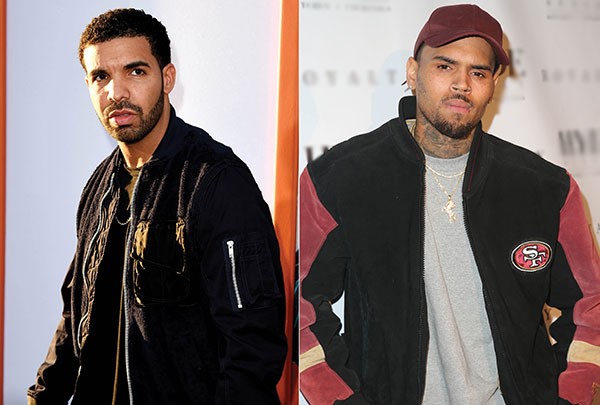 Drake e Chris Brown (Foto: Getty Images)
