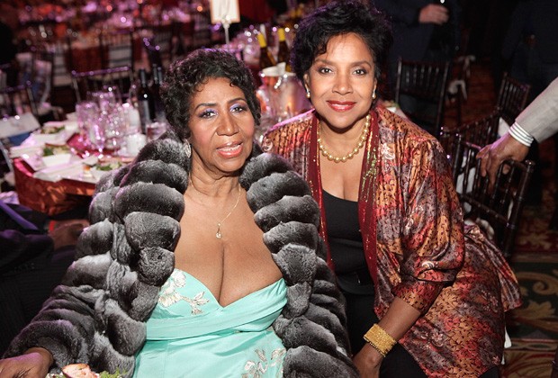 Aretha Franklin e Phylicia Rashad (Foto: Getty Images)