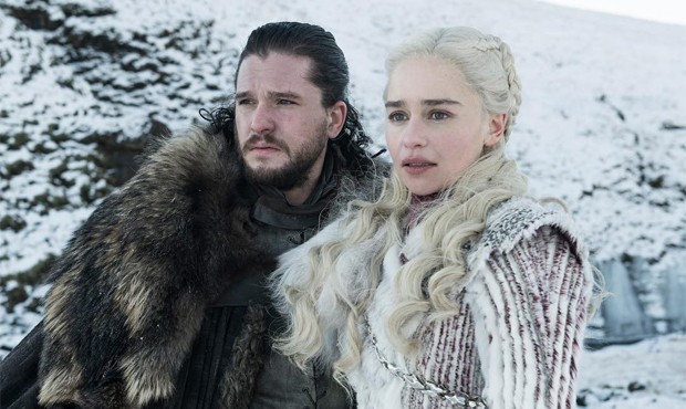 Jon Snow (Kit Harington) e Daenerys Targaryen (Emilia Clarke) em Game of Thrones (Foto: Reprodução / Instagram oficial HBO)