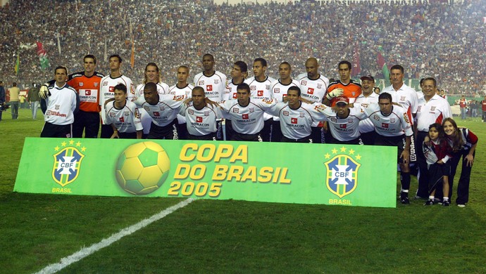 Fluminense x Paulista - Copa do Brasil 2005 São Januário (Foto: Agência O Globo)