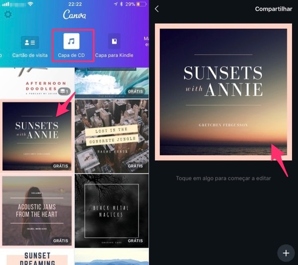 Canva Como Criar Fotos De Capa Para Cd E Playlist No Celular Editores Techtudo