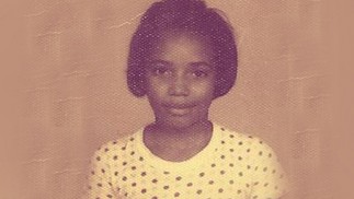Margareth Menezes quando criança. Cantora nasceu em 13 de outubro de 1962, na Boa Viagem, região da Península de Itapagipe, em Salvador.  — Foto: Reprodução