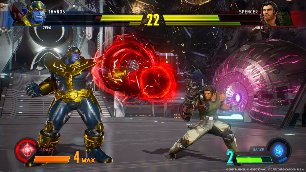 Marvel vs. Capcom Infinite prometeu bastante, mas sofreu com um lançamento precoce e desajeitado — Foto: Reprodução/Capcom