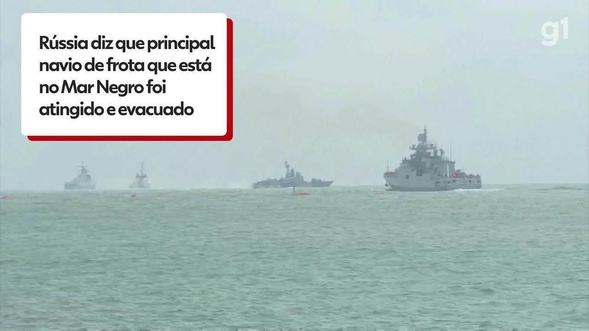 El barco más importante de la flota rusa se hundió en el Mar Negro tras una explosión |  Globalismo