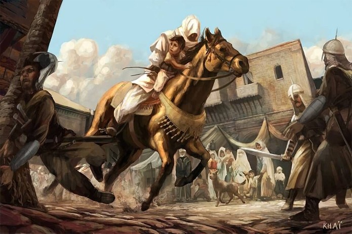 Arte conceitual de Prince of Persia: Assassins (Foto: Reprodução/GameRant)