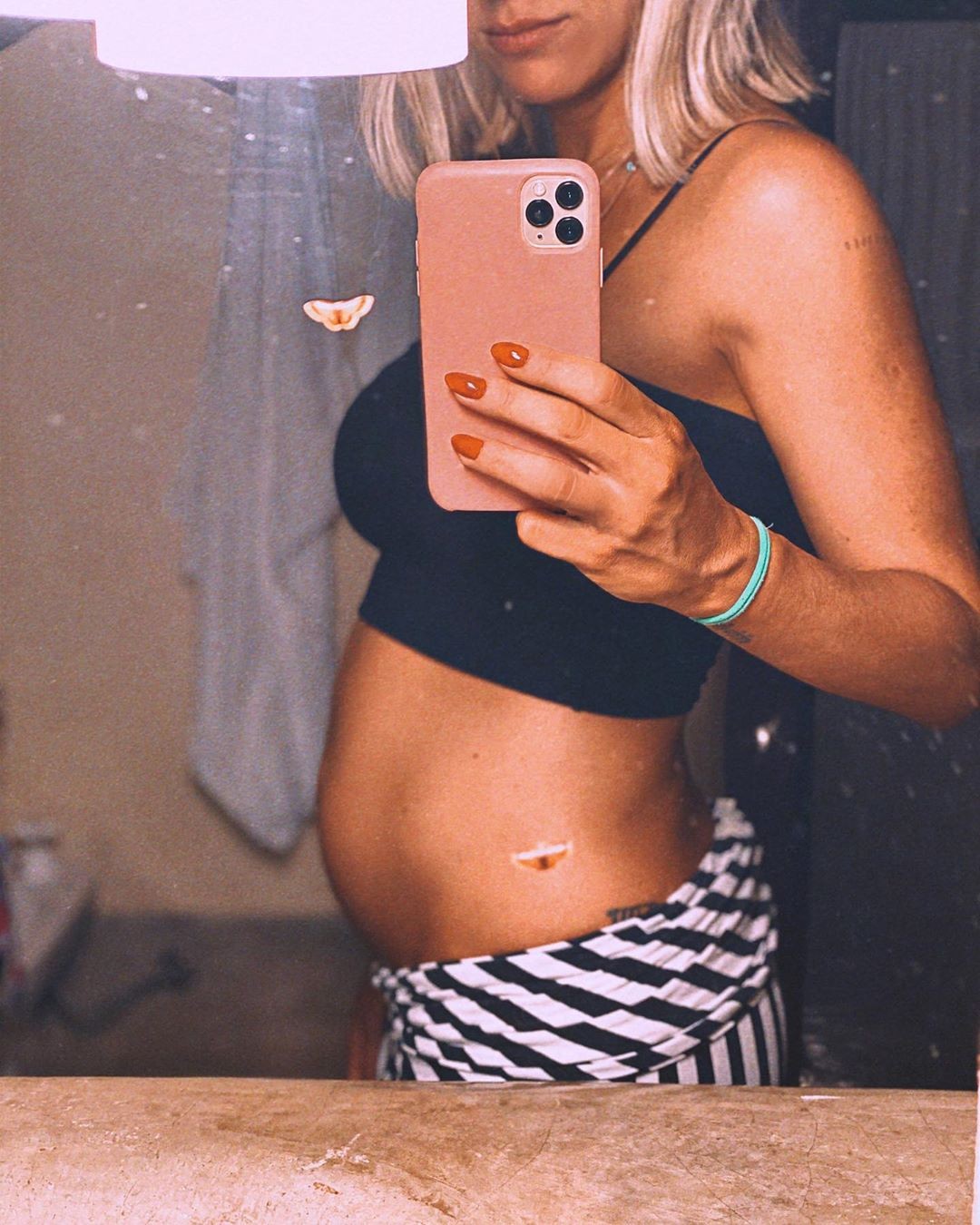 Giovanna Ewbank exibe barriga de gravidez (Foto: Reprodução)