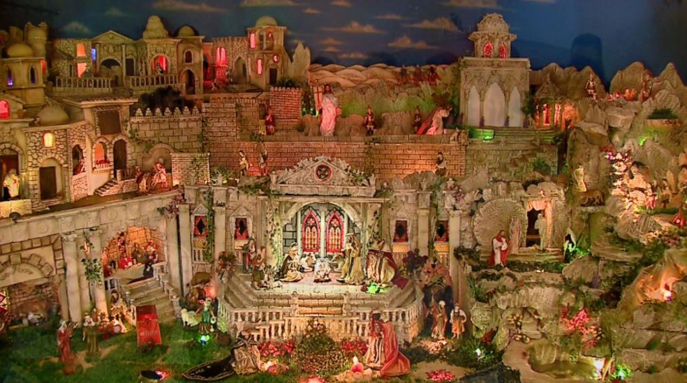 Presepio Dos Arautos Do Evangelho E Atracao De Natal Em Sao Carlos Sp Sao Carlos E Araraquara G1