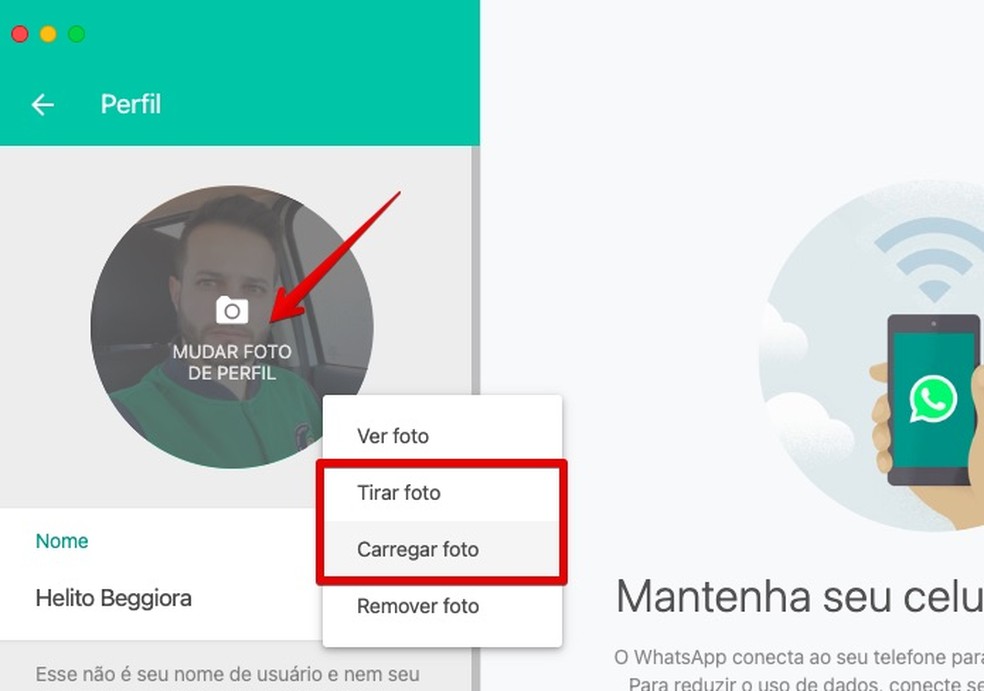 Como Mudar A Foto Do WhatsApp