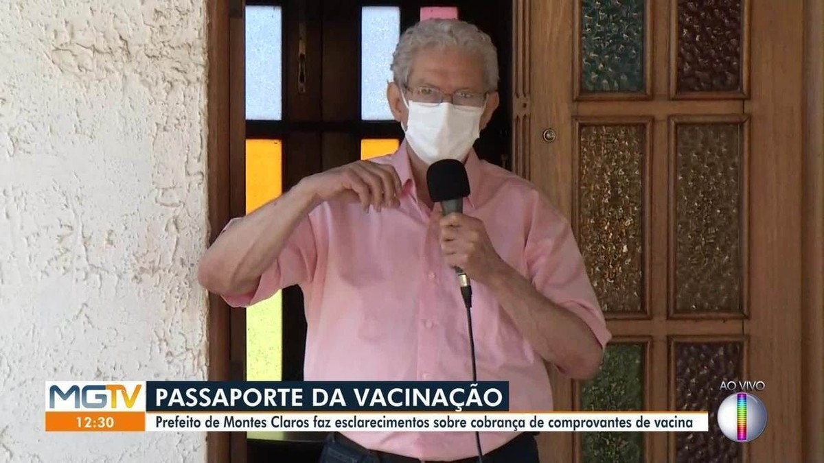 Passaporte de vacinação: Prefeitura de Montes Claros suspende cobrança após decisões judiciais