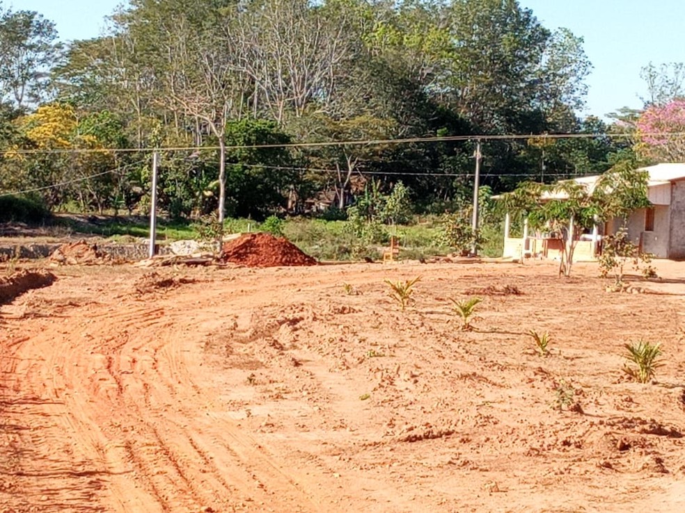 Local onde corpo da vítima foi enterrado em Ji-Paraná, RO — Foto: PC-RO/Divulgação
