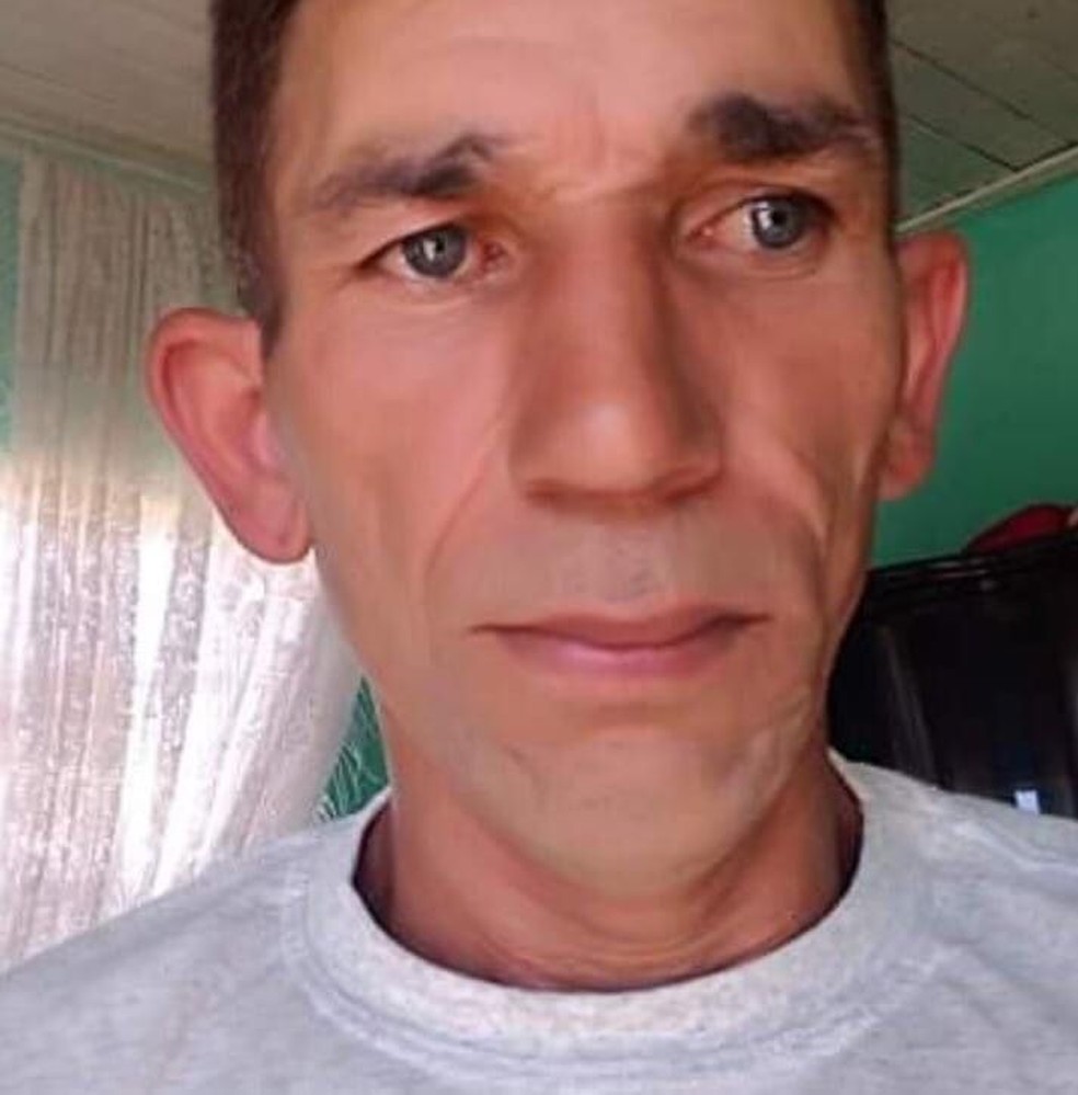Ademar de Freitas (foto) matou o namorado da ex-mulher em Apiaí — Foto: Arquivo pessoal