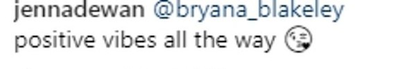 O agradecimento de Jenna Dewan ao fã que disse a achar mais bonita que a atual namorada de seu ex, o ator Channing Tatum (Foto: Instagram)